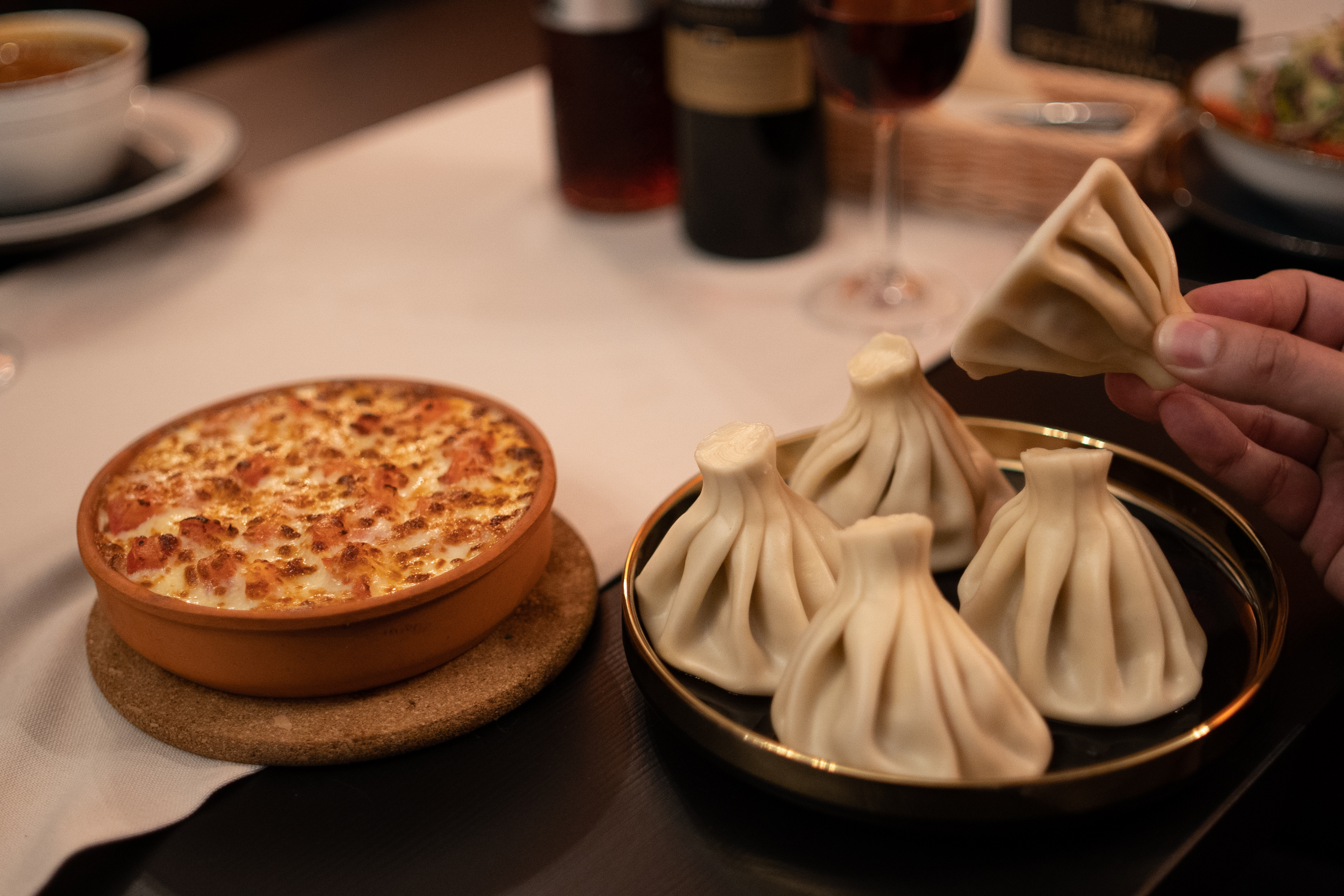 Sala restauracyjna w Tbilisi